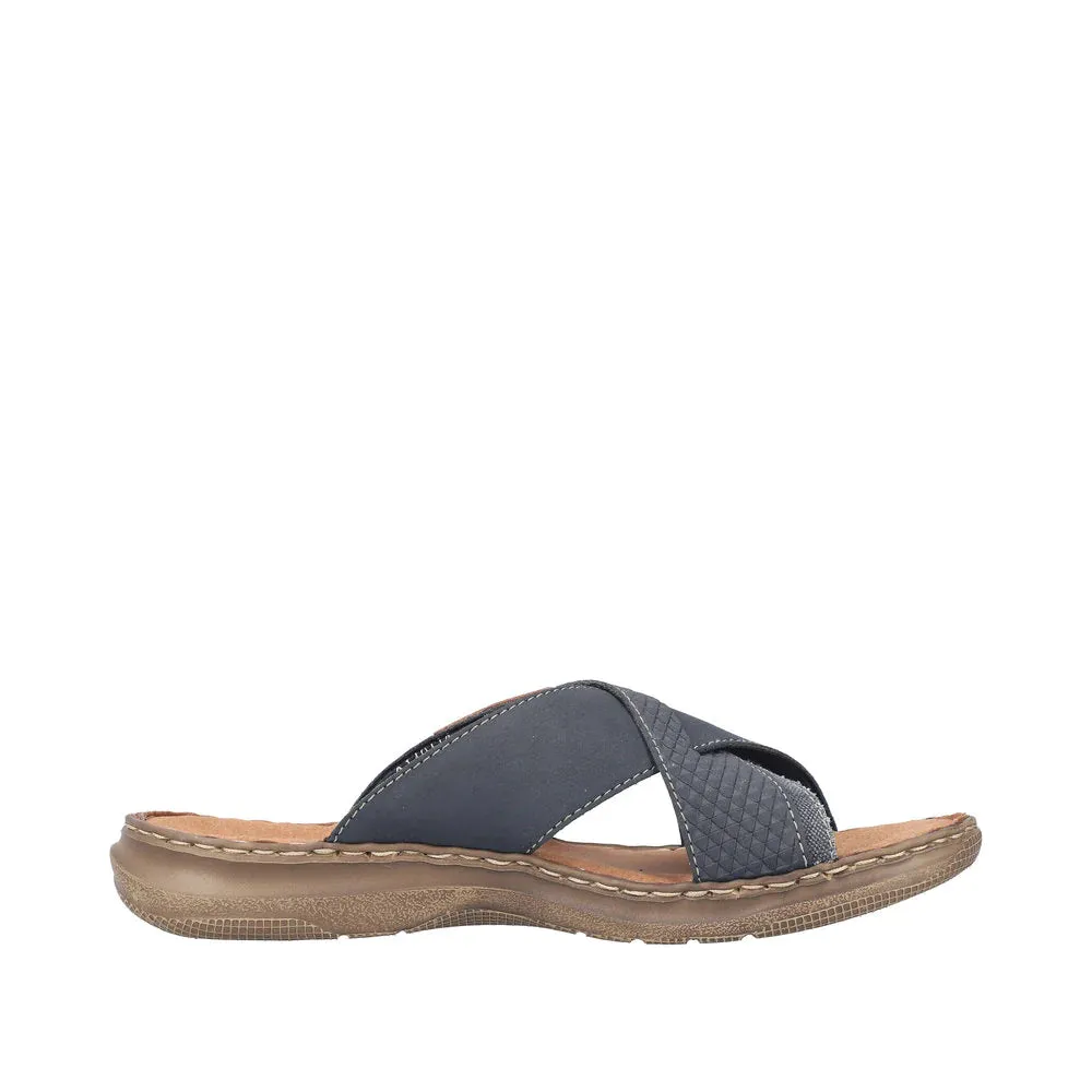 Rieker Shoes 21491-14 Navy Slide