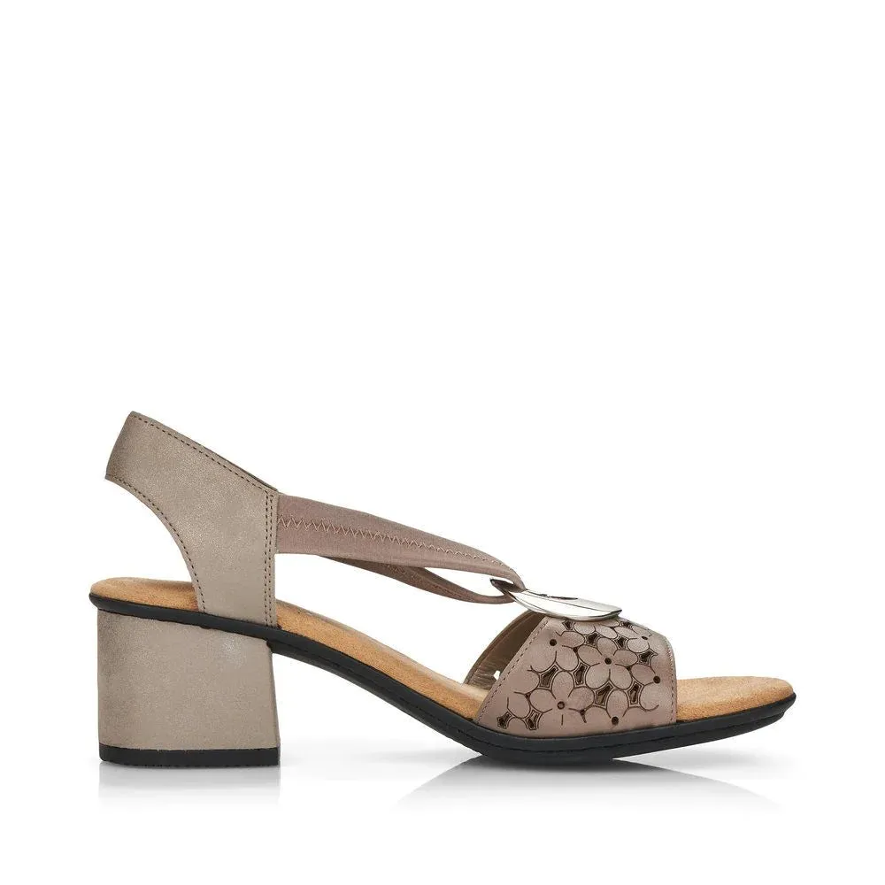 Rieker Shoes 64677-64 Slip On Grey Multi