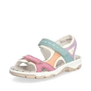 Rieker Shoes 68866-92 Velcro Retro Multi