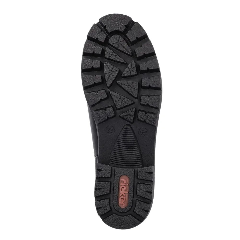 Rieker Shoes 79265-02 Black Chelsea