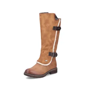 Rieker Shoes 94762-22 Tan Tall Lined RTex