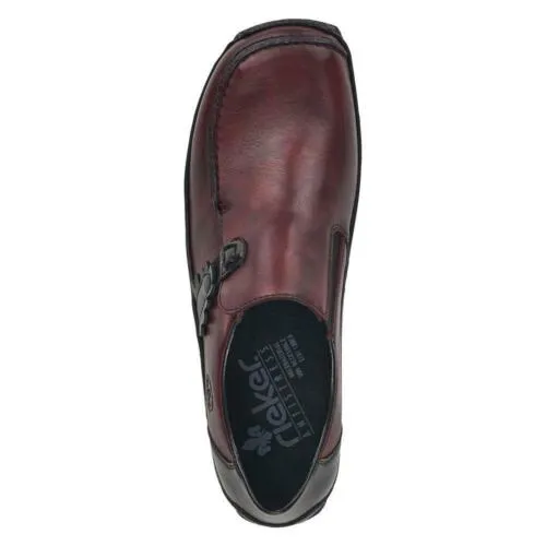 Rieker Shoes L1759-30 Red Multi Slip On