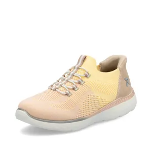 Rieker Shoes M5066-68 Yellow/Rose Multi Ready 2 Go Knit