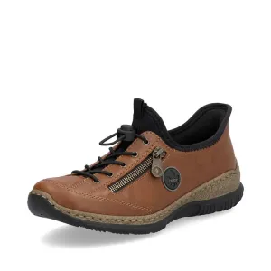 Rieker Shoes N3267-24 Bungee Lace Ready 2 Go Brown