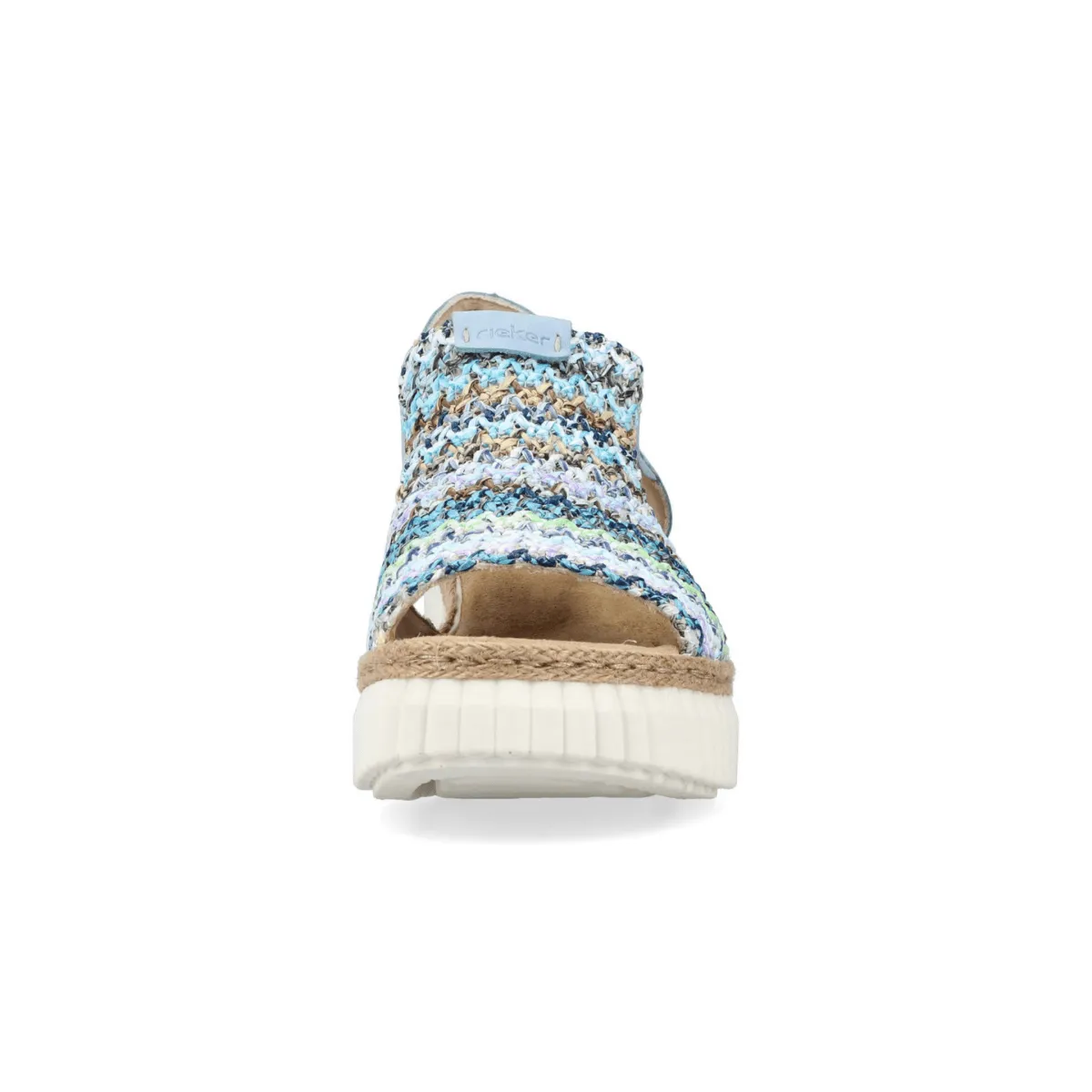 Rieker Women's 69172-91 Rose Blue Multi/Aqua Rieker Shoes