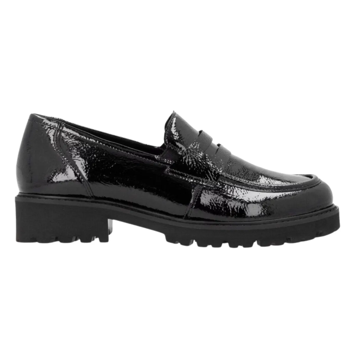 Rieker Women's D8602-00 Black Patent Rieker Shoes