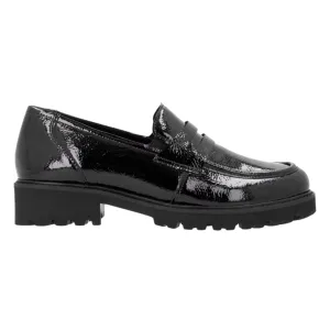 Rieker Women's D8602-00 Black Patent Rieker Shoes