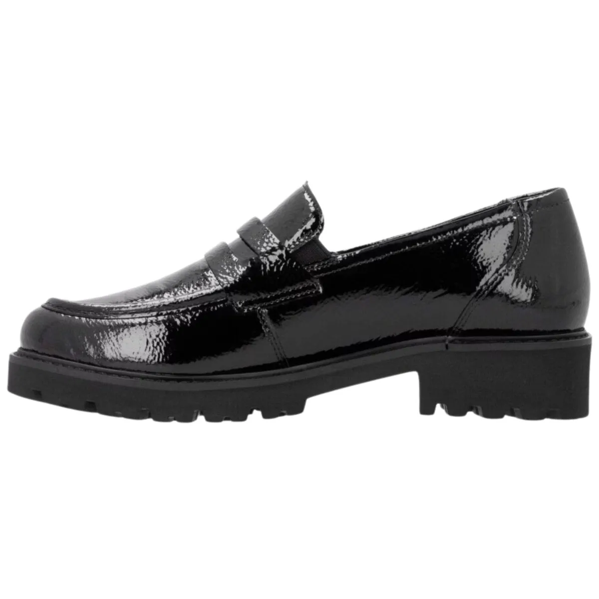 Rieker Women's D8602-00 Black Patent Rieker Shoes