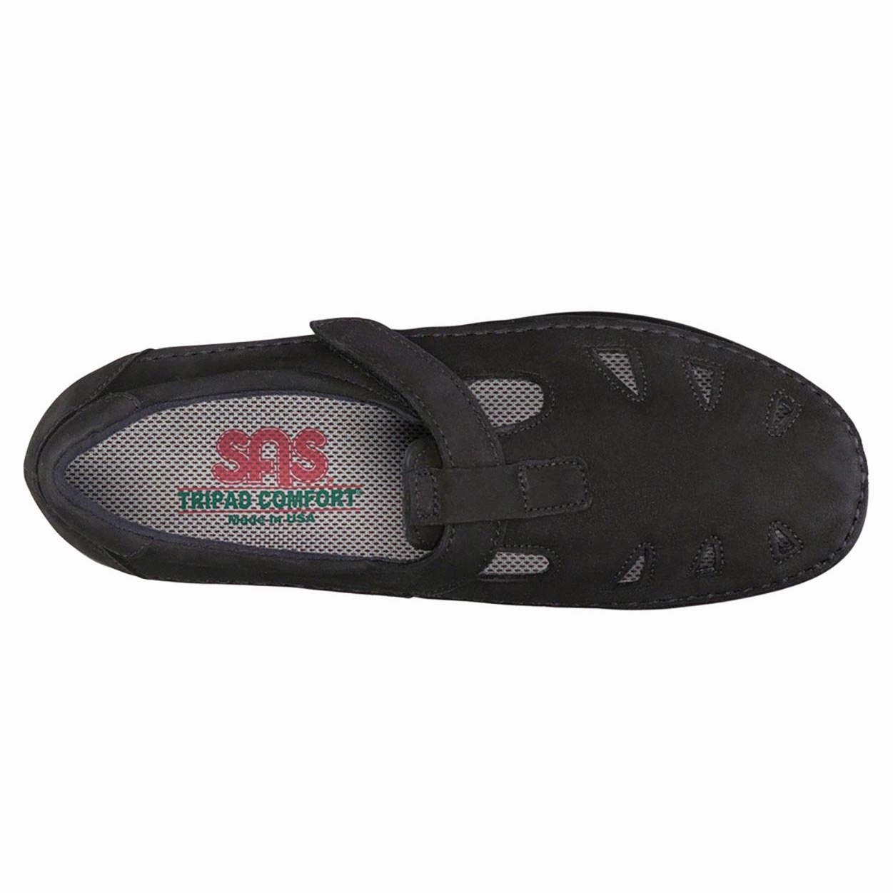 Roamer - Charcoal Nubuck SAS orthopedic comfort shoes