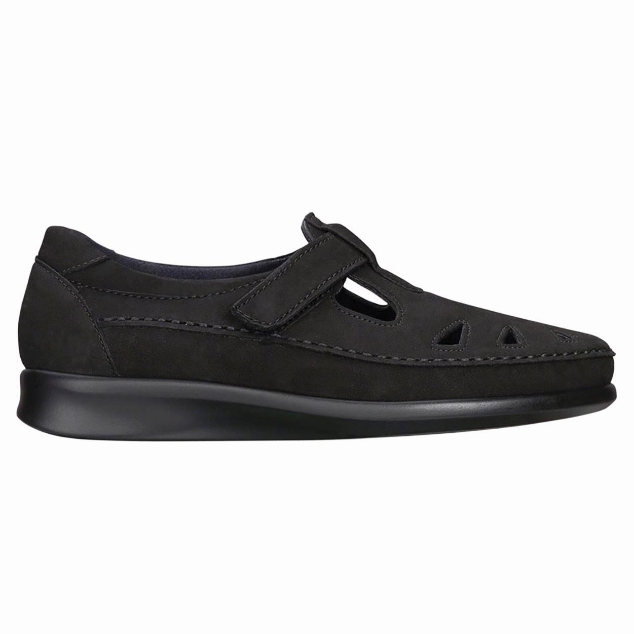 Roamer - Charcoal Nubuck SAS orthopedic comfort shoes