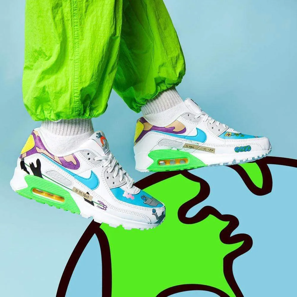 Ruohan Wang x Nike Air Max 90 Flyleather Nike Air Max collection