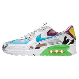 Ruohan Wang x Nike Air Max 90 Flyleather nike air max 90 lightweight athletic sneakers