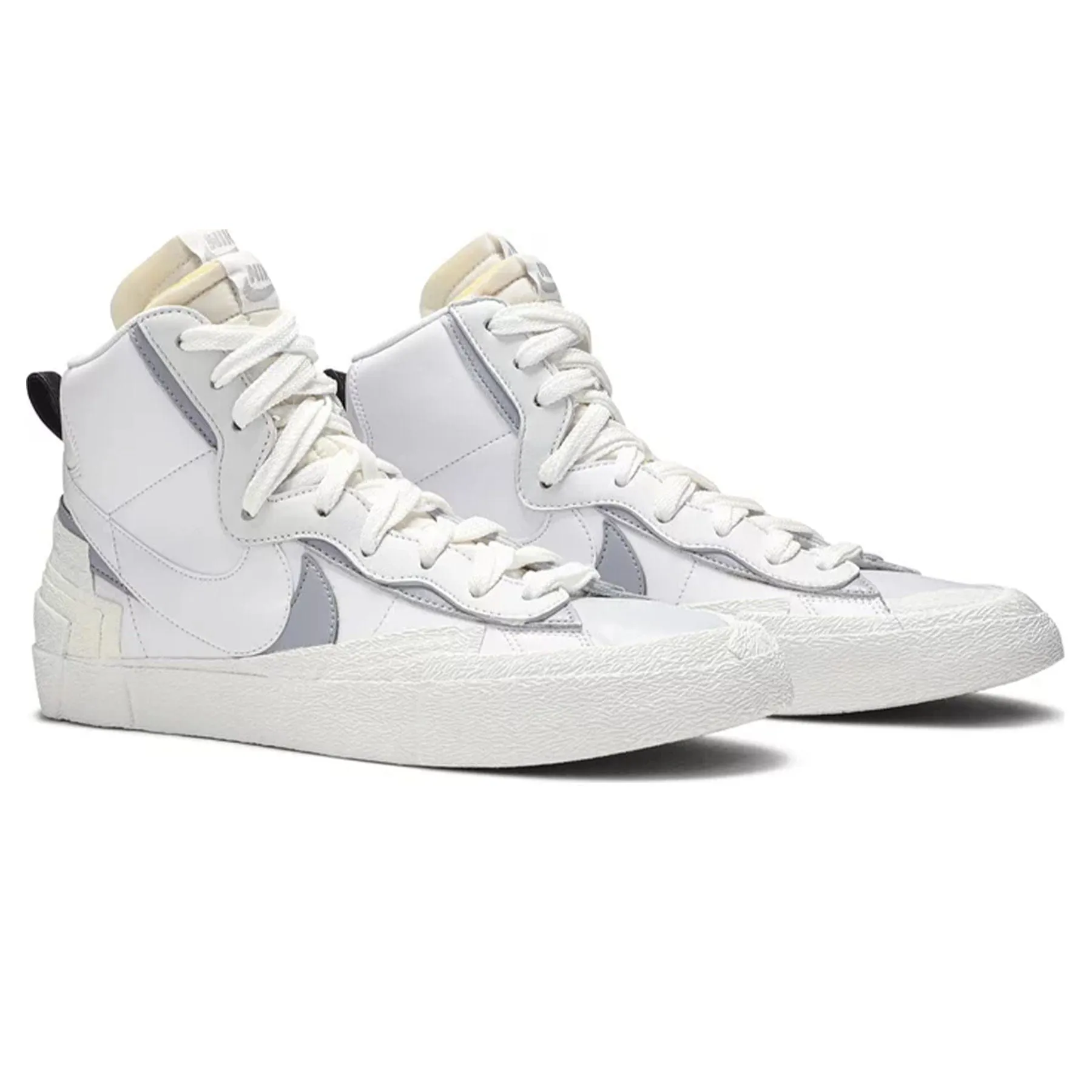 sacai x Blazer Mid 'White Grey' Sacai collaboration