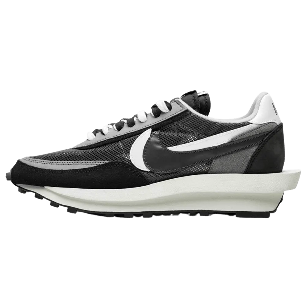 Sacai x LDWaffle 'Black' nike sacai collaboration stylish sneakers