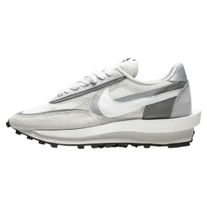 Sacai x LDWaffle 'Summit White' nike sacai collaboration stylish sneakers