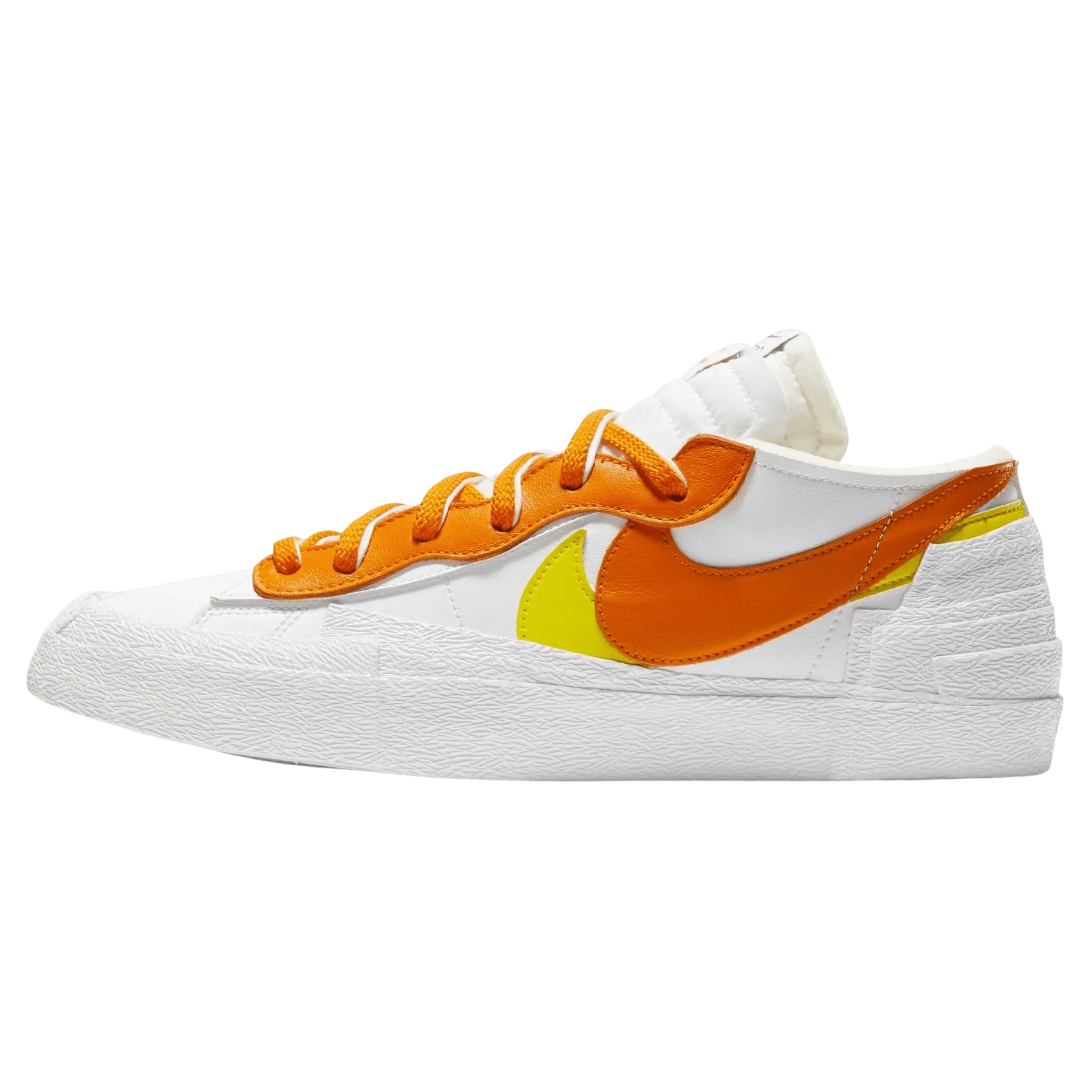 Sacai x Nike Blazer Low 'Magma Orange' nike sacai collaboration stylish sneakers