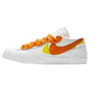 Sacai x Nike Blazer Low 'Magma Orange' nike sacai collaboration stylish sneakers