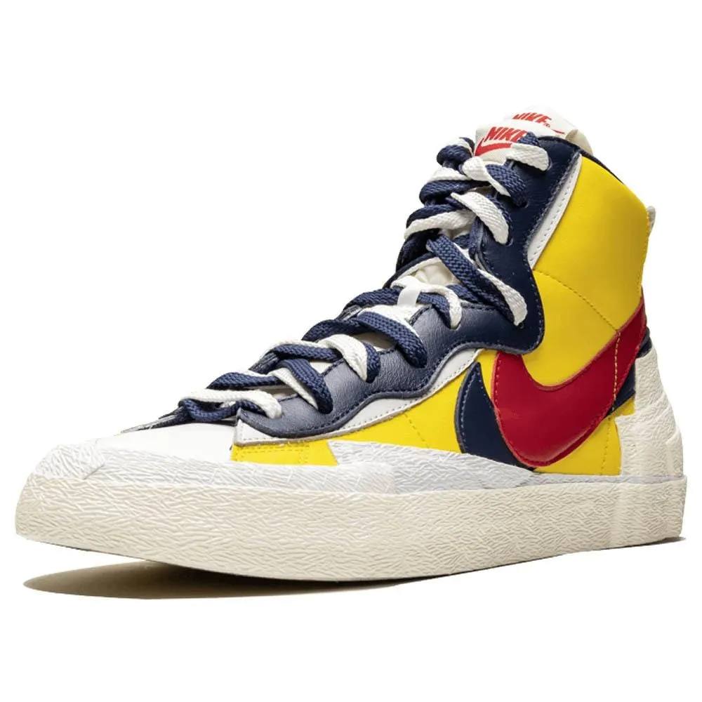 Sacai x Nike Blazer Mid 'Maize Navy' Sacai collaboration