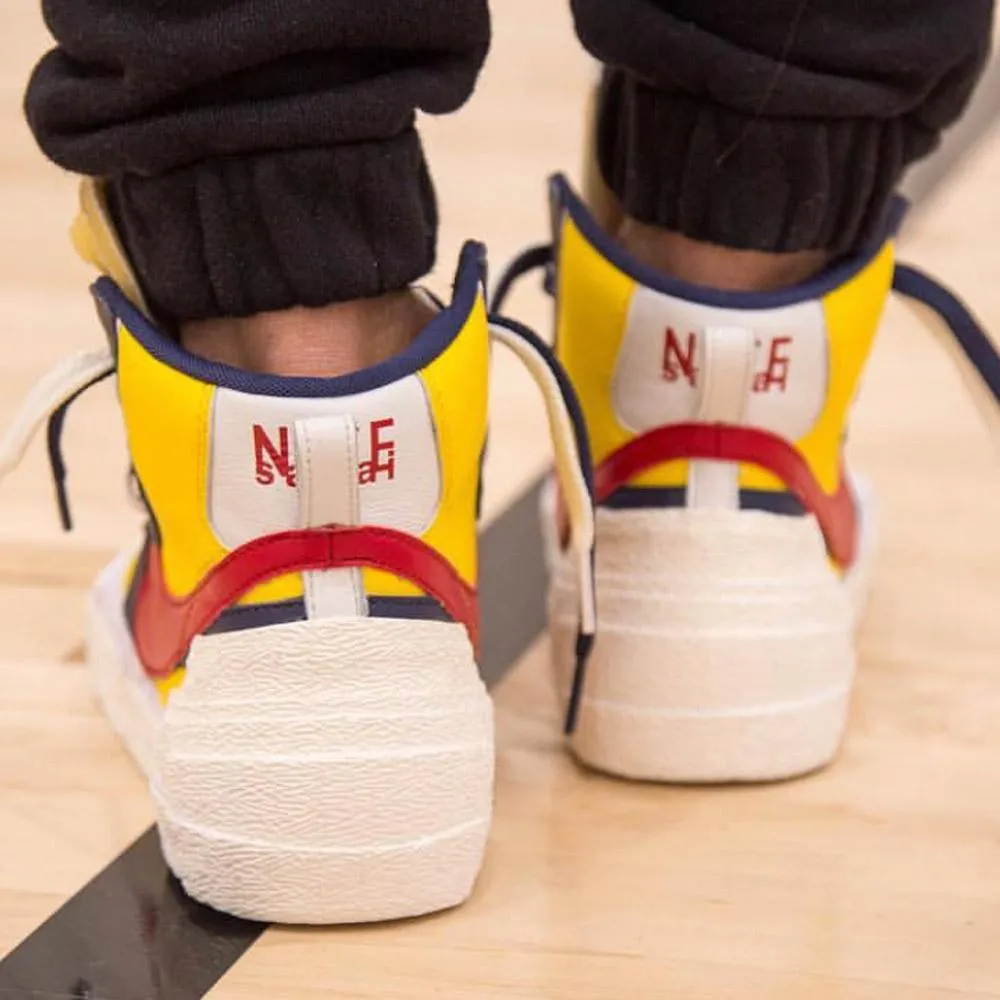 Sacai x Nike Blazer Mid 'Maize Navy' Sacai collaboration