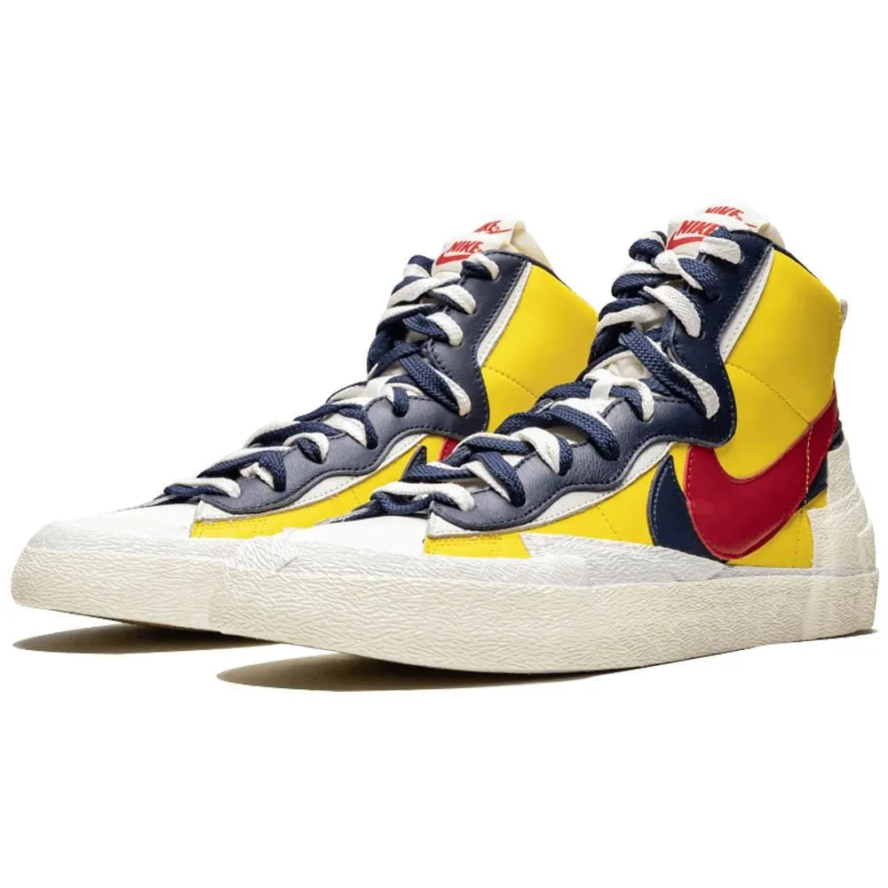 Sacai x Nike Blazer Mid 'Maize Navy' Sacai collaboration