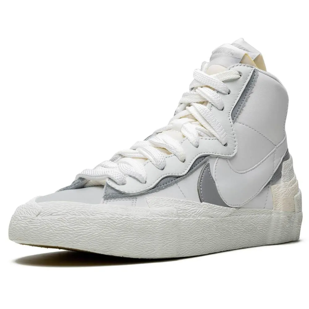 Sacai x Nike Blazer Mid 'White Grey' Sacai collaboration