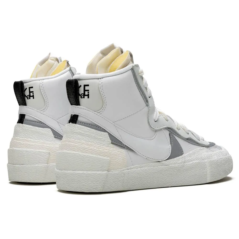 Sacai x Nike Blazer Mid 'White Grey' Sacai collaboration