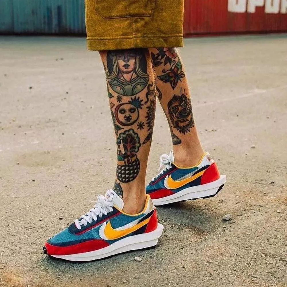 Sacai x Nike LDV Waffle Daybreak Blue Sacai collaboration