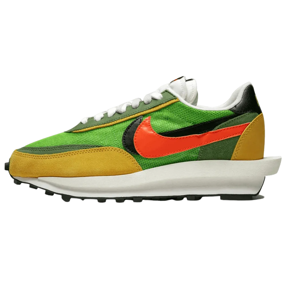 Sacai x Nike LDV Waffle Daybreak Green nike sacai collaboration stylish sneakers