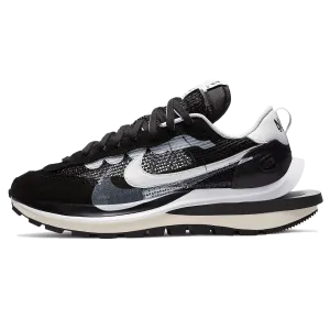 sacai x Nike VaporWaffle 'Black White' nike sacai collaboration stylish sneakers