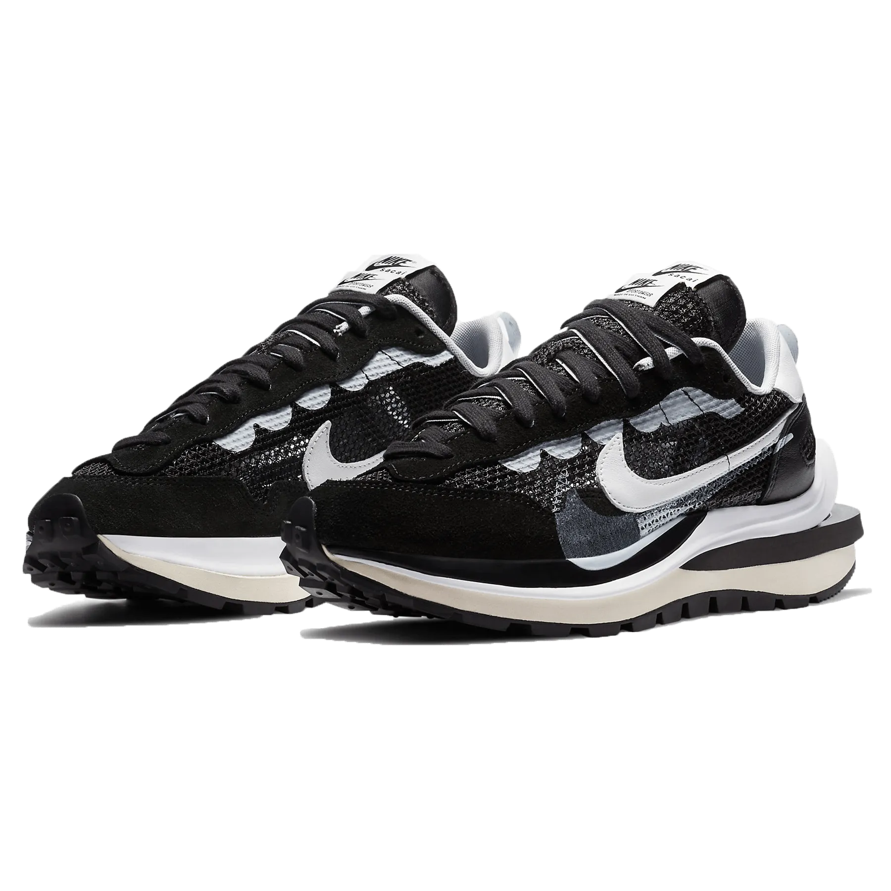 sacai x Nike VaporWaffle 'Black White' Sacai collaboration