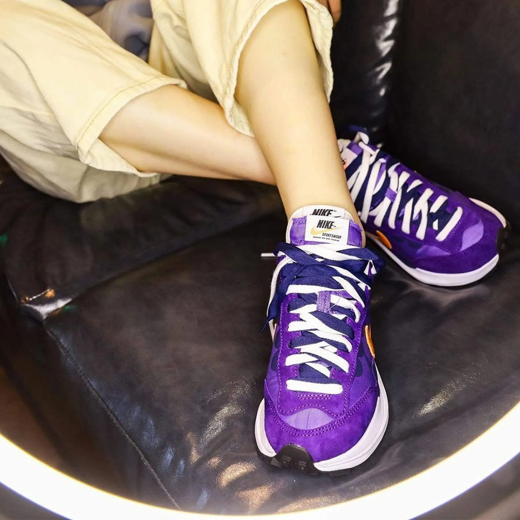 sacai x Nike VaporWaffle 'Dark Iris' Sacai collaboration