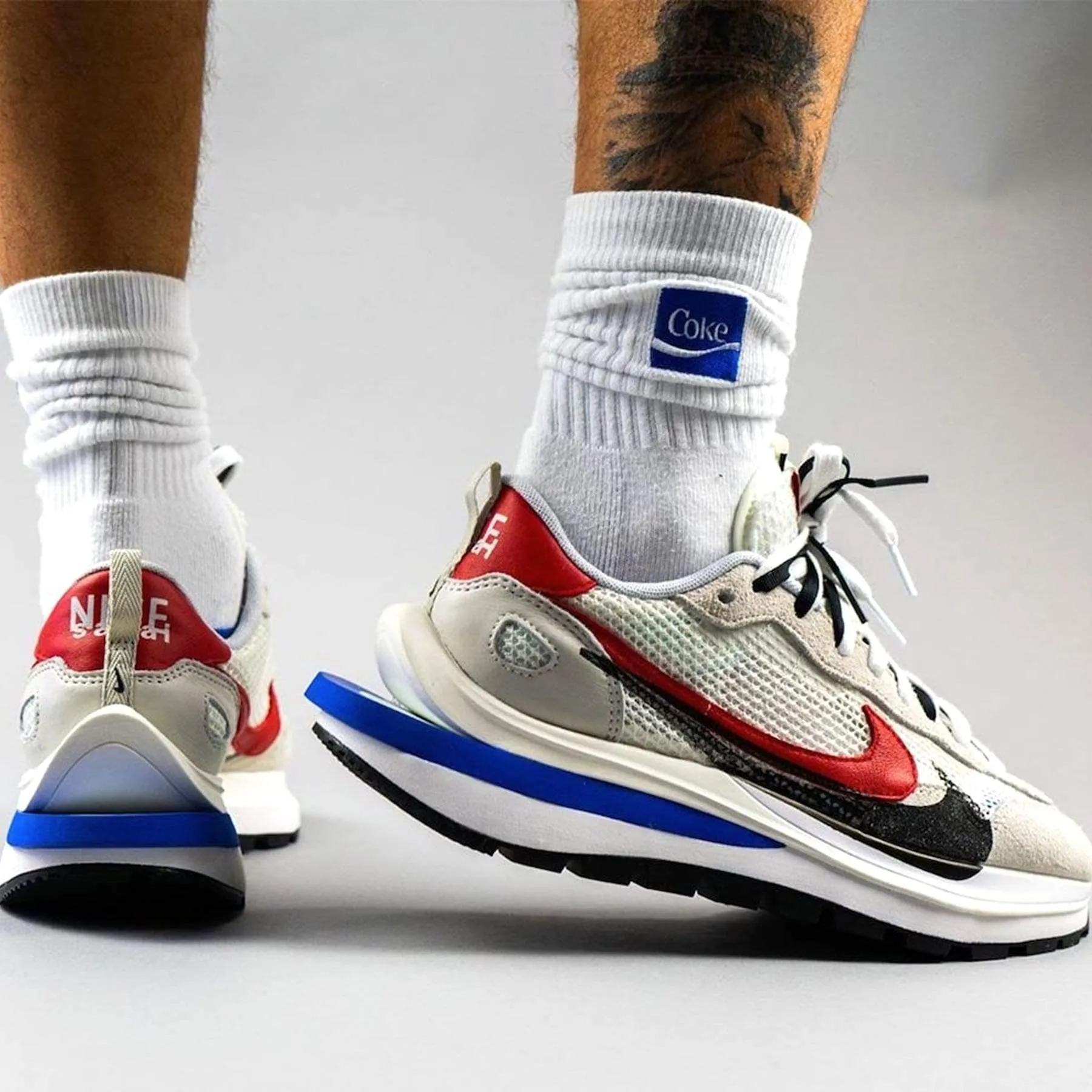 Sacai x Nike VaporWaffle Sail Sacai collaboration