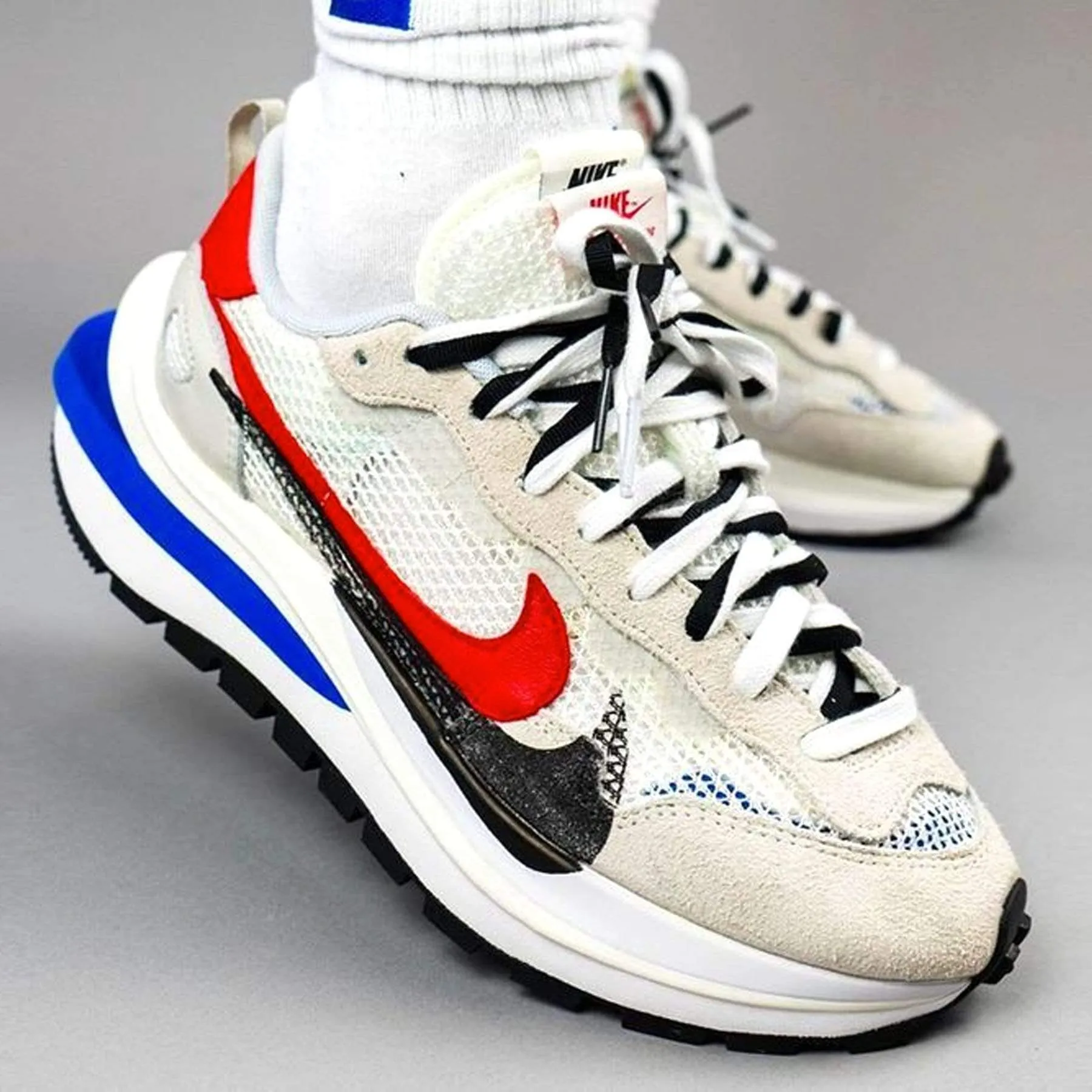 Sacai x Nike VaporWaffle Sail Sacai collaboration