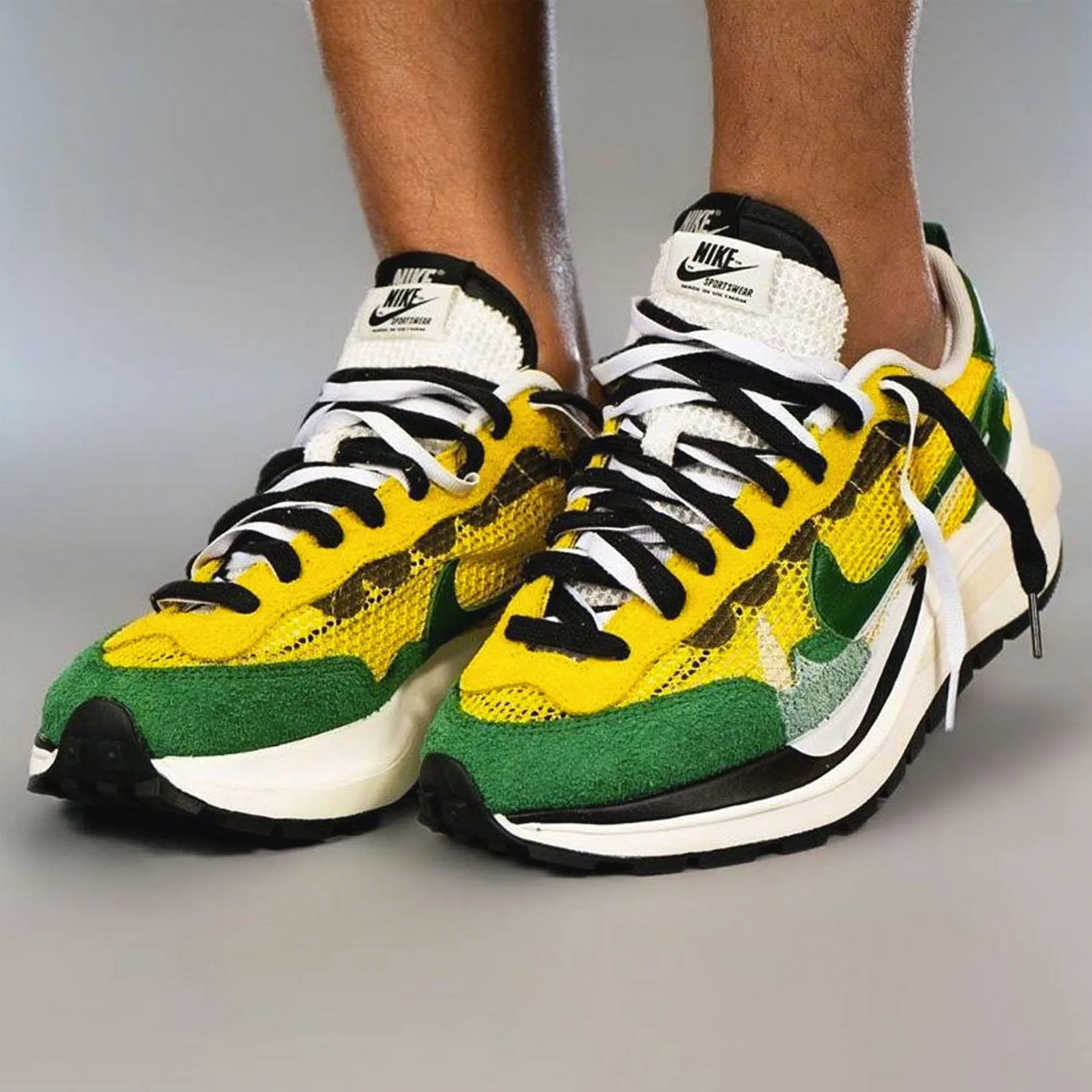Sacai x Nike VaporWaffle 'Tour Yellow' Sacai collaboration