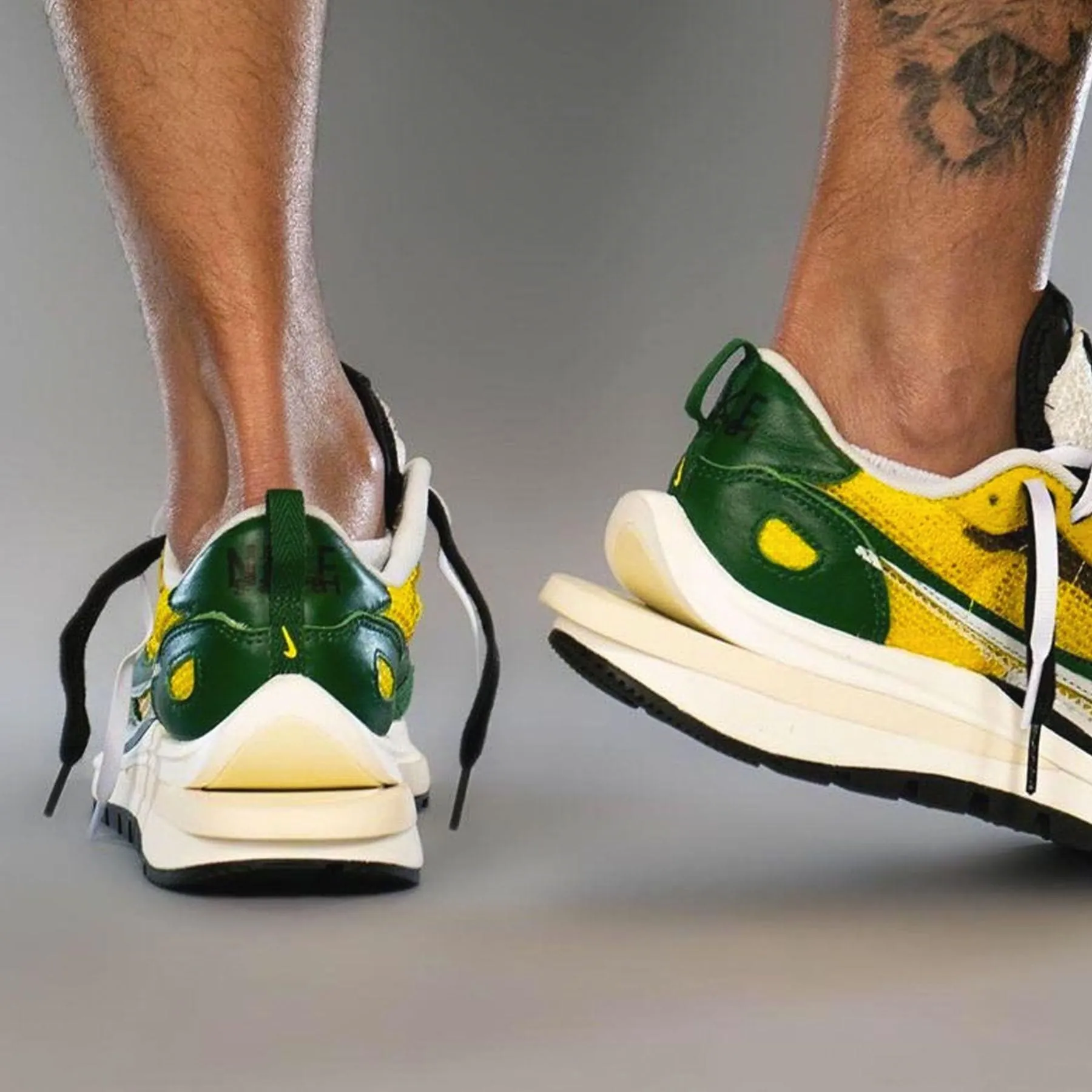 Sacai x Nike VaporWaffle 'Tour Yellow' Sacai collaboration