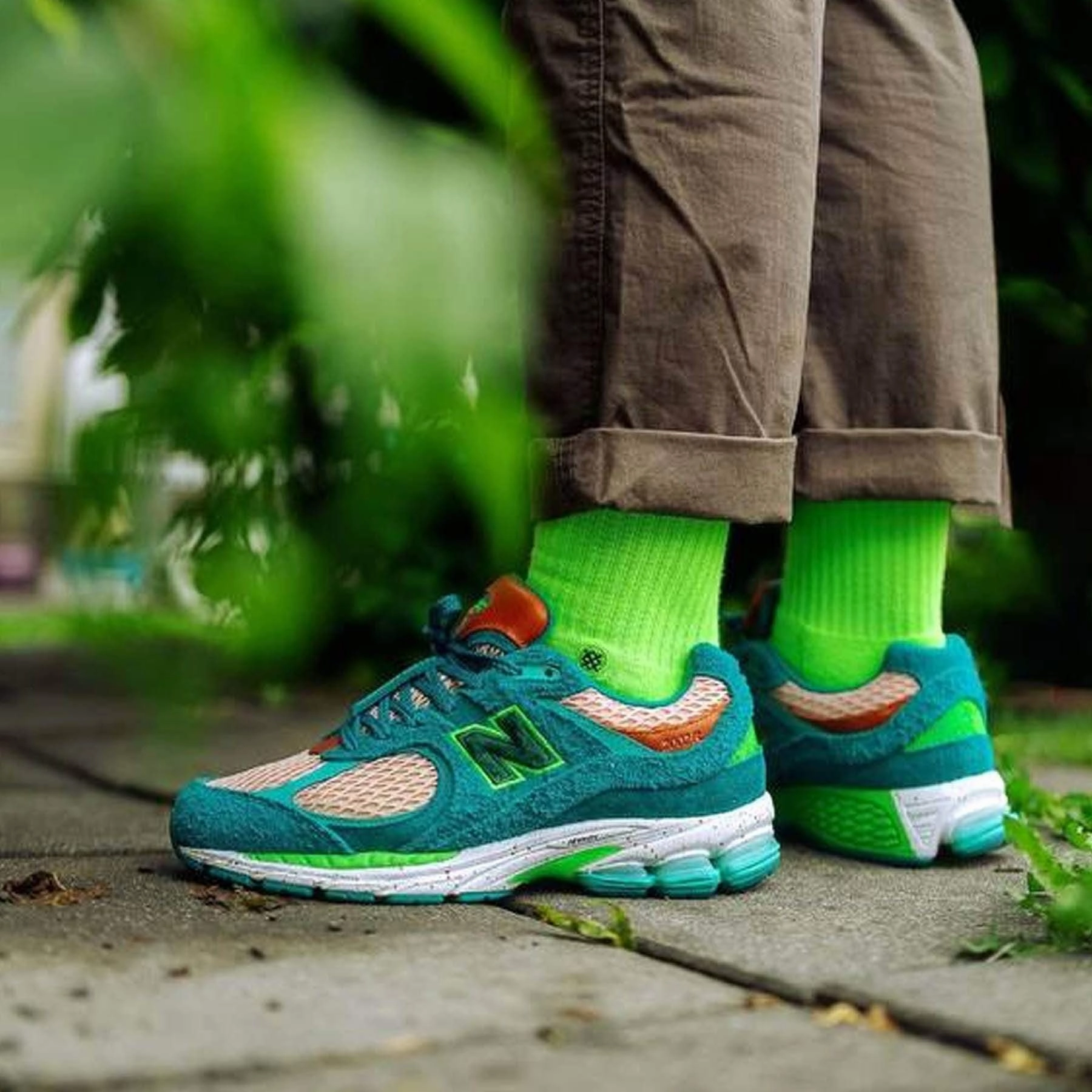 Salehe Bembury x New Balance 2002R Water Be The Guide Cushioned running footwear