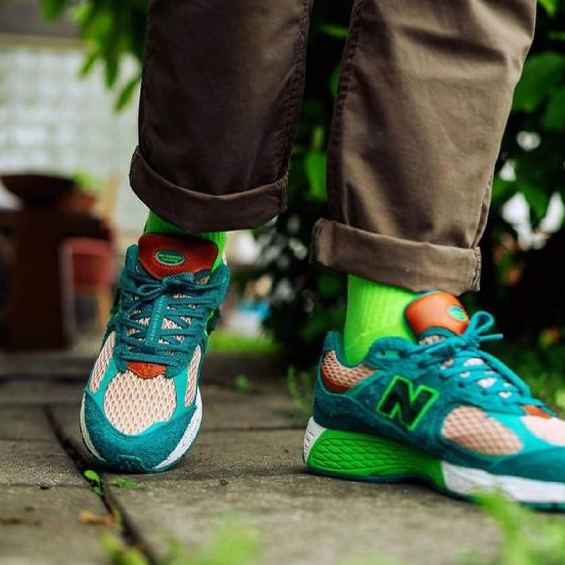 Salehe Bembury x New Balance 2002R Water Be The Guide Cushioned running footwear