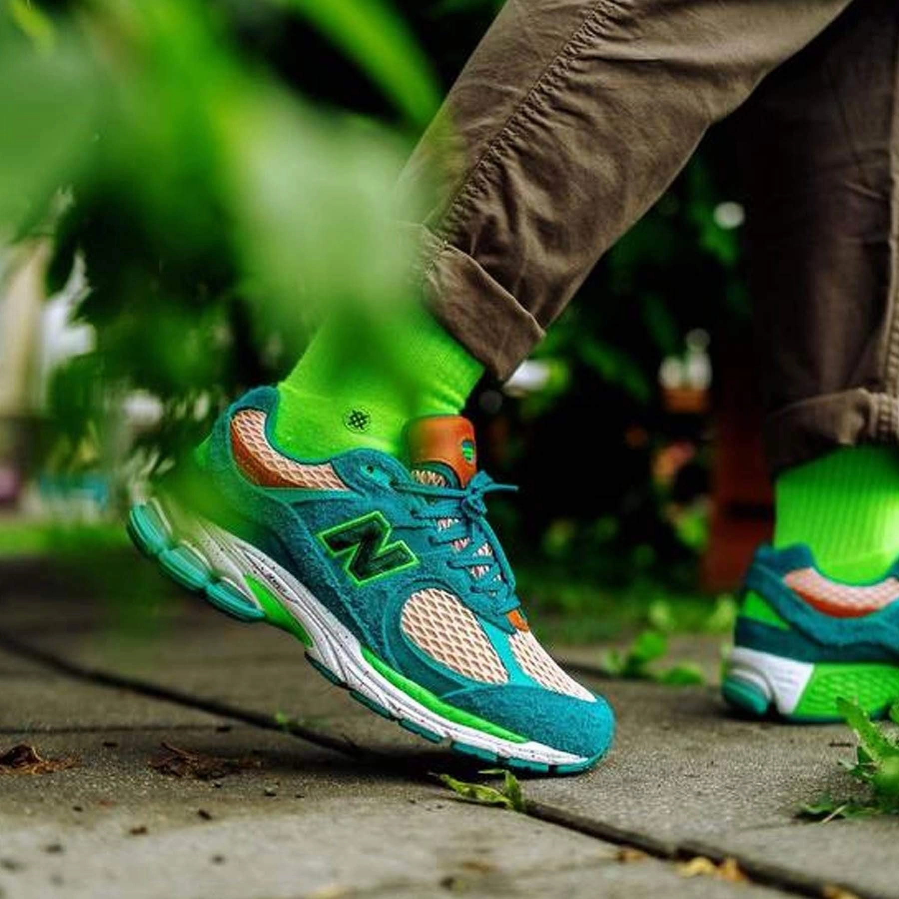 Salehe Bembury x New Balance 2002R Water Be The Guide Cushioned running footwear