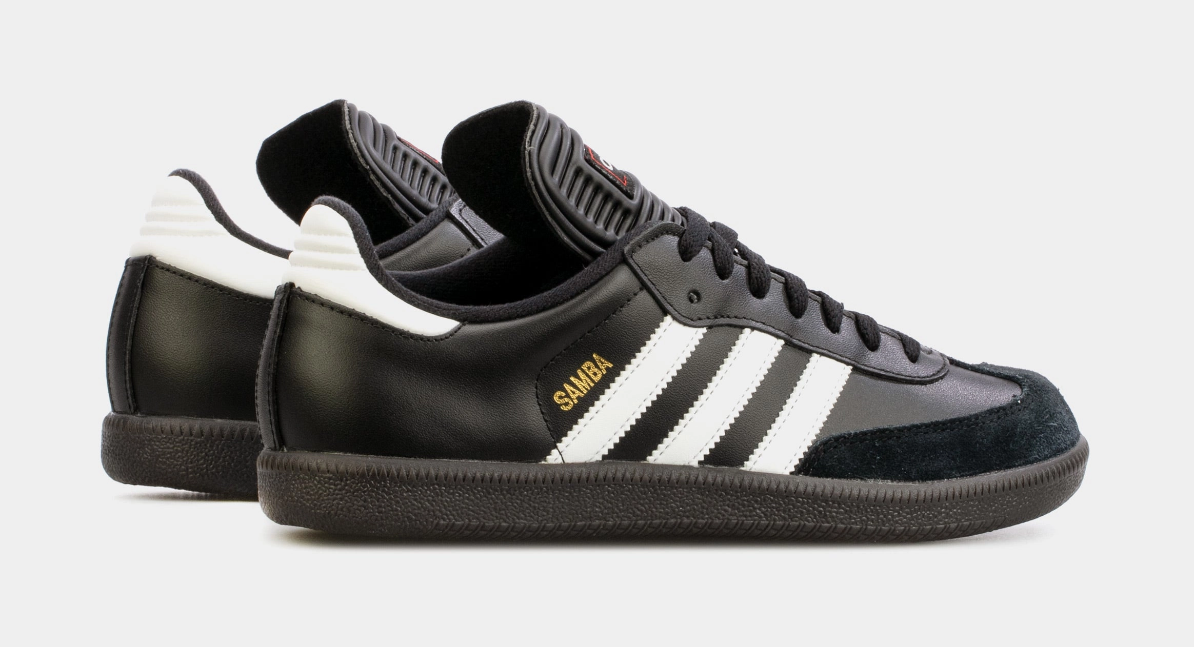 Samba Classic Mens Lifestyle Shoes (Core Black/Cloud White/Core Black) T-toe casual trainers
