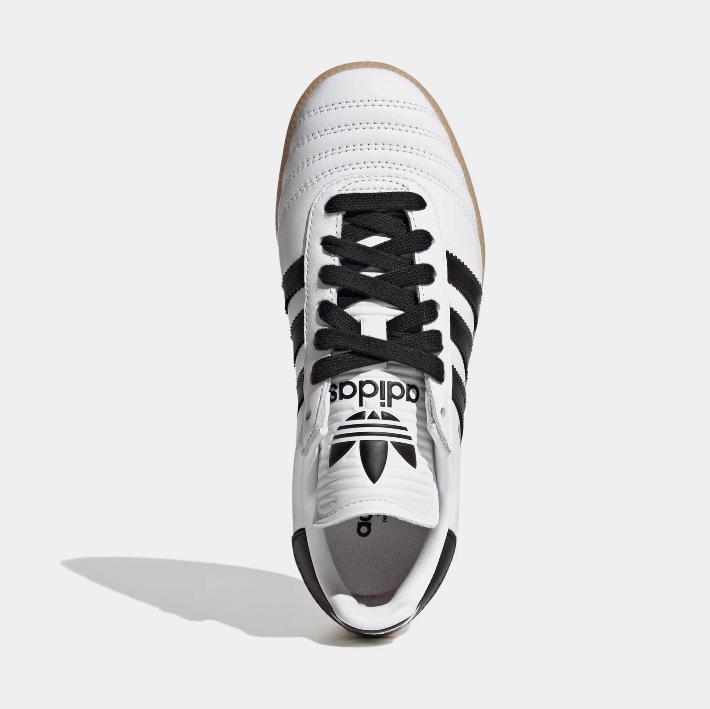 Samba JP Grade School Lifestyle Shoes (Core Black/White) T-toe casual trainers