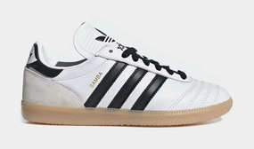 Samba JP Grade School Lifestyle Shoes (Core Black/White) Adidas Samba shoes with iconic T-toe design