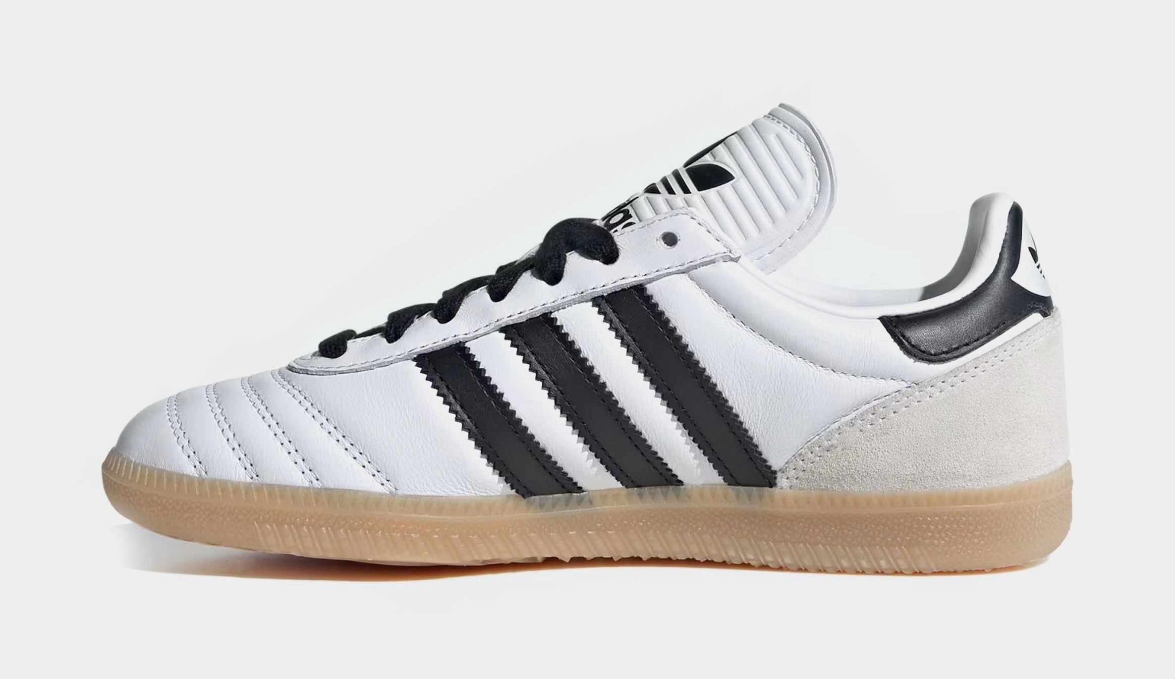 Samba JP Grade School Lifestyle Shoes (Core Black/White) T-toe casual trainers