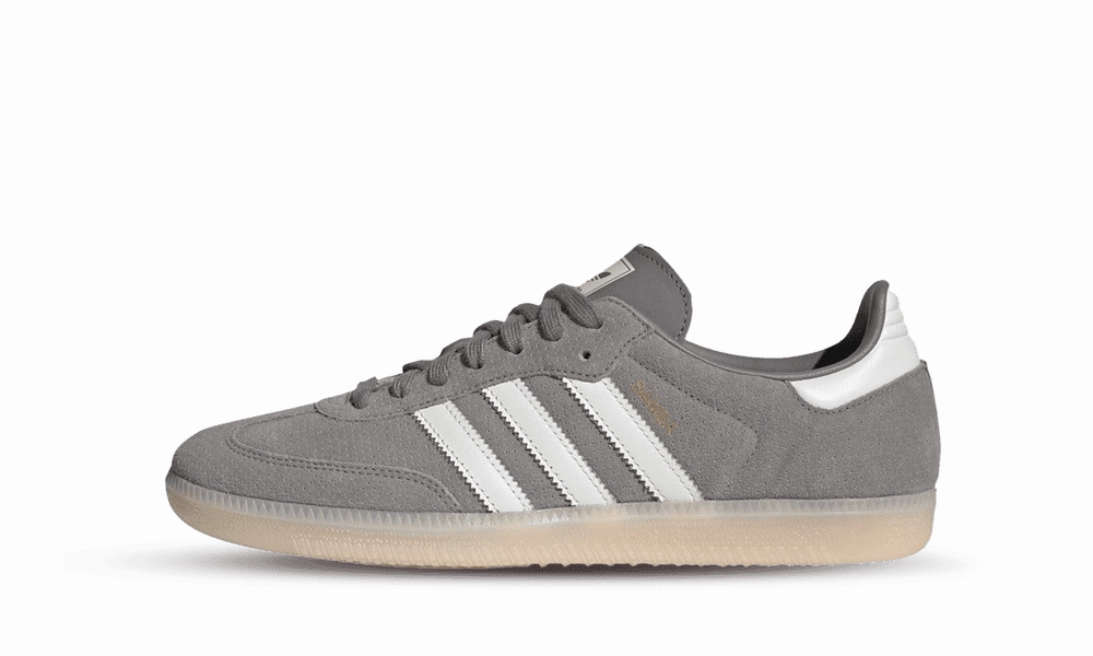 Samba OG Grey Three Gum Adidas Originals lifestyle shoes for casual wear