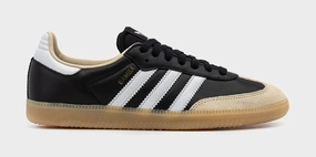 Samba OG Mens Lifestyle Shoes (Off White/Core Black/Gum 3) Adidas Samba shoes with iconic T-toe design