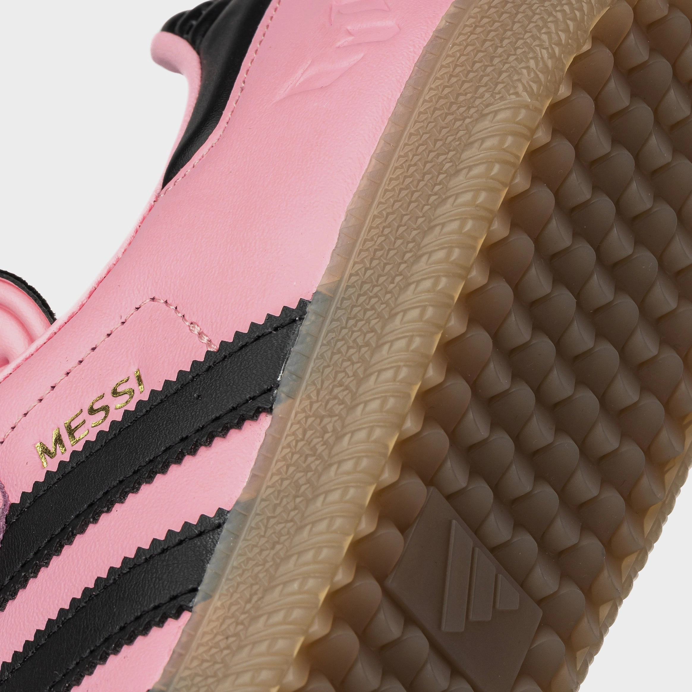 Samba OG Messi Mens Lifestyle Shoes (Pink/Black) T-toe casual trainers