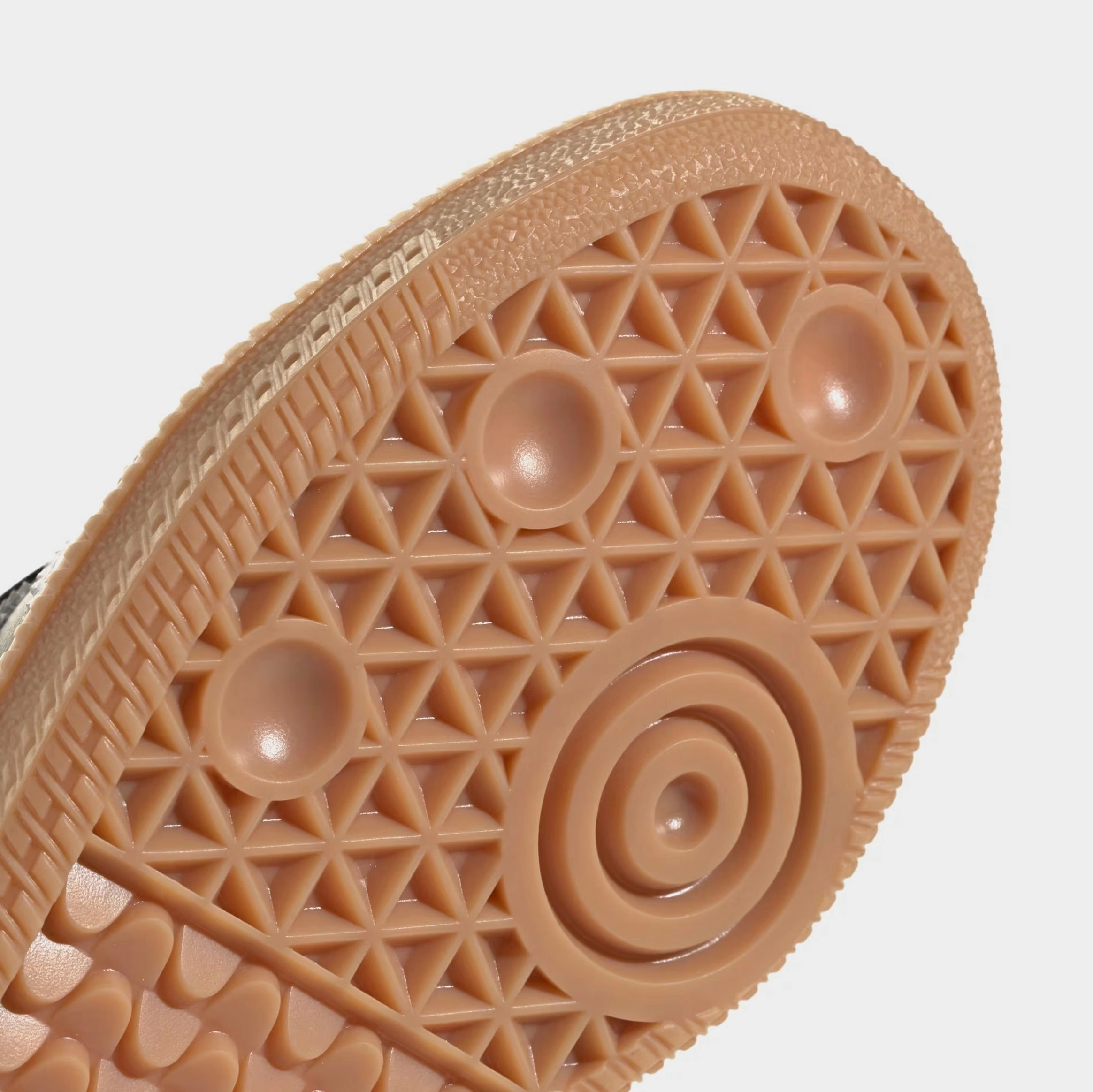 Samba XLG Grade School Lifestyle Shoes (Core Black/Cloud White/Gum) Chunky classic revival shoes