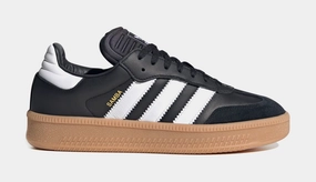 Samba XLG Mens Lifestyle Shoes (Core Black/White/Gum) Adidas Samba XLG chunky retro-inspired sneakers