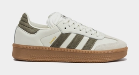 Samba XLG Mens Lifestyle Shoes (Ivory/Olive Strata/Gum) Adidas Samba XLG chunky retro-inspired sneakers