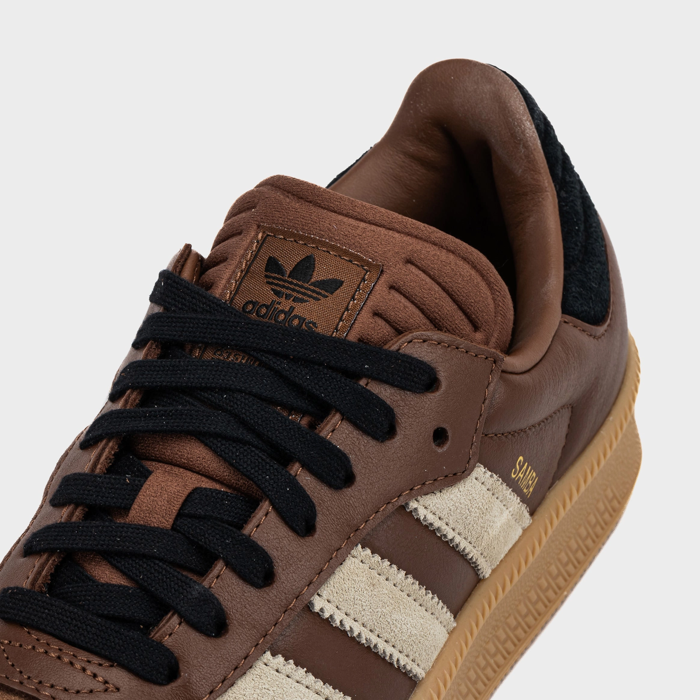 Samba XLG Mens Lifestyle Shoes (Preloved Brown/Beige/Black) Chunky classic revival shoes