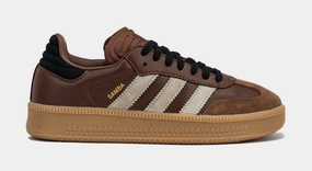 Samba XLG Mens Lifestyle Shoes (Preloved Brown/Beige/Black) Adidas Samba XLG chunky retro-inspired sneakers